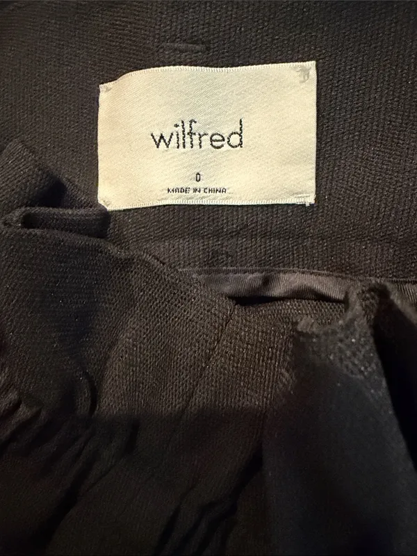 WILFRED black high waisted shorts - Image 4