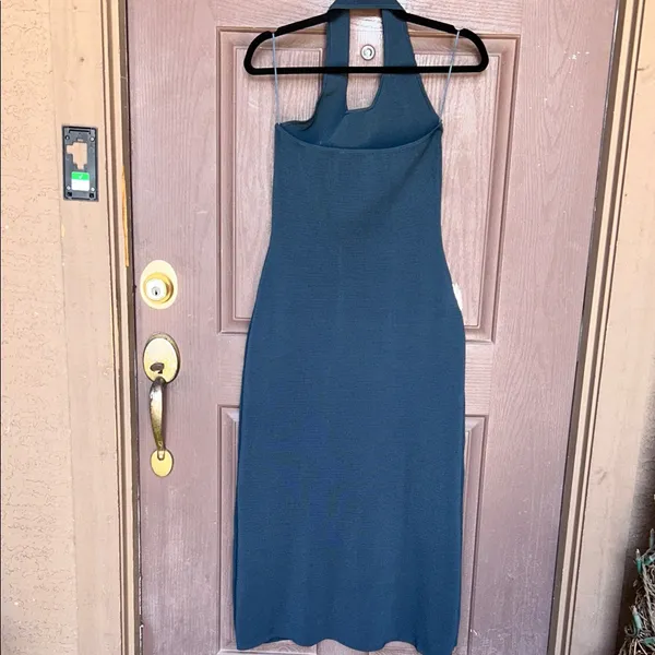 Zara Dark Blue Maxi Dresszise M - Image 2