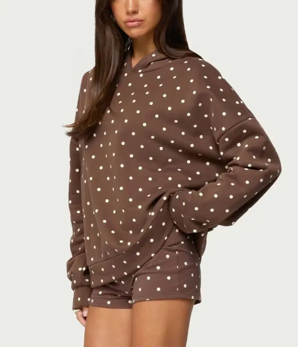 Chelsea Polka Dot Foldover shorts - Image 3