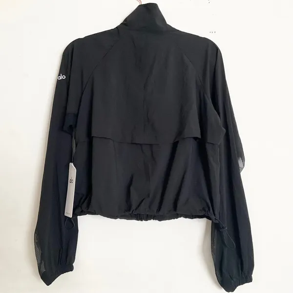 Alo Yoga Sport Star Full Zip Jacket Black S - Image 5