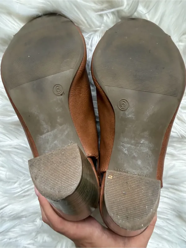 GAP peep toe booties - Image 7