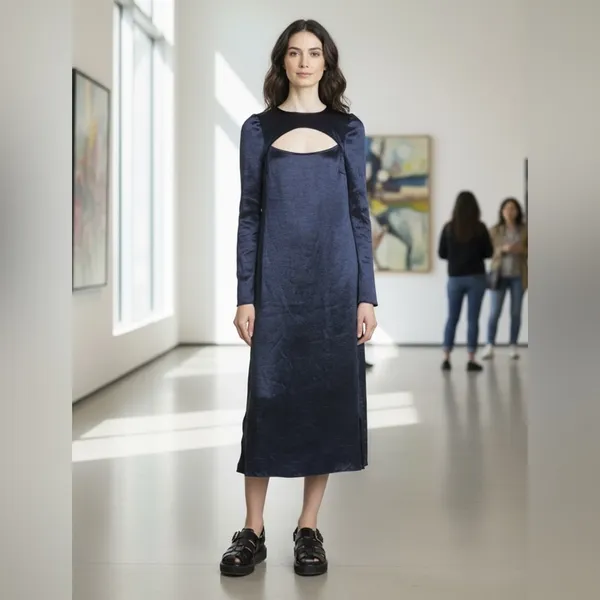 Baum Und Pferdgarten Aneto Long Sleeve Shift‎ Dress size small - Image 2