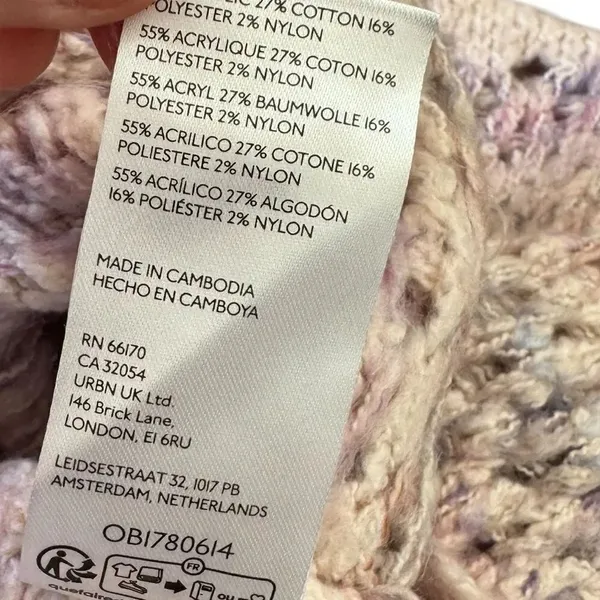 By Anthropologie Oversized Mesh Sweater SP - Image 5