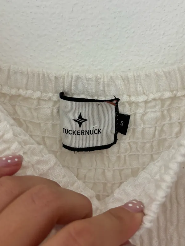 Tuckernuck Annie linen Dress in white - Image 4