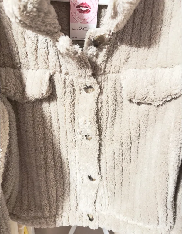 Boutique Sherpa Shacket - Image 3