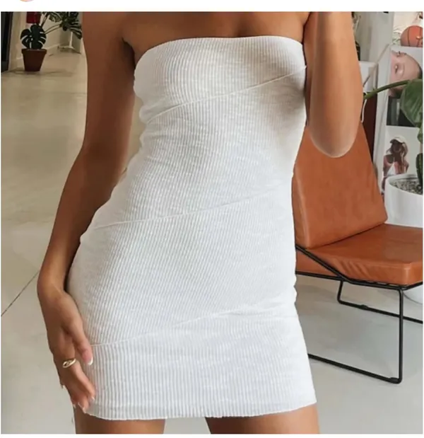 Princess Polly Mini Dress White - Image 2