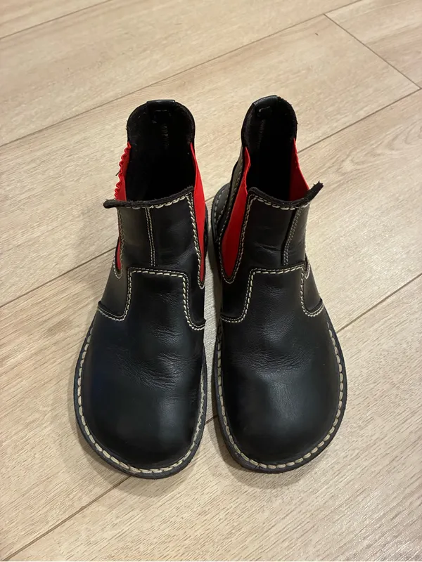 Duckfeet Women’s Roskilde Slip On Chelsea Boot Slate Red Size 38/7.5-8 US - Image 4