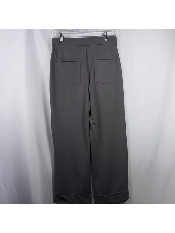 Halara Petite M Gray High Waist Wide Leg Pants - Image 6