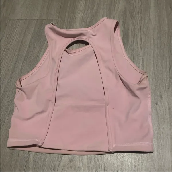 Athletic crop top Pink Size M - Image 3