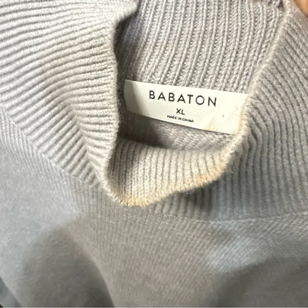Aritzia Babaton Successor Merino Wool Sleeveless Turtleneck Sweater Top - Image 6