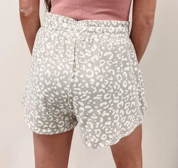 Leopard lounge shorts Multi Size M - Image 2