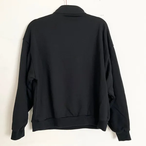 Alo Yoga Accolade 1/4 Zip Pullover Black M - Image 5