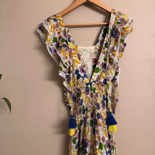 BAROK PARIS Floral Ruffle‎ Dress - Image 6