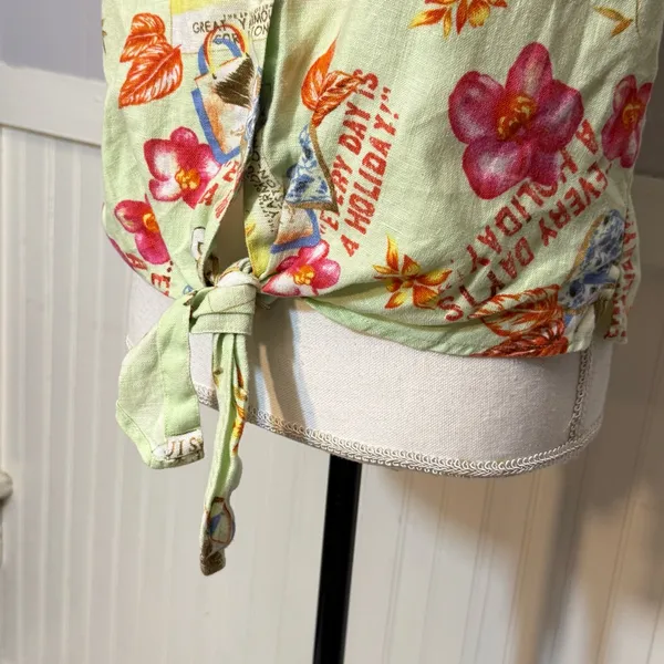 Dandy by Andi M. Linen Tie - Image 9