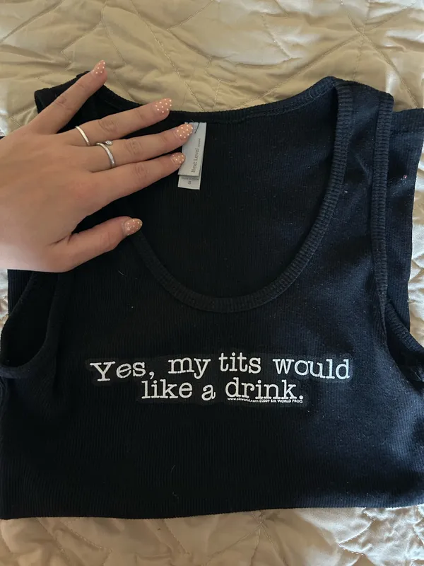 Tank Top Black - Image 2