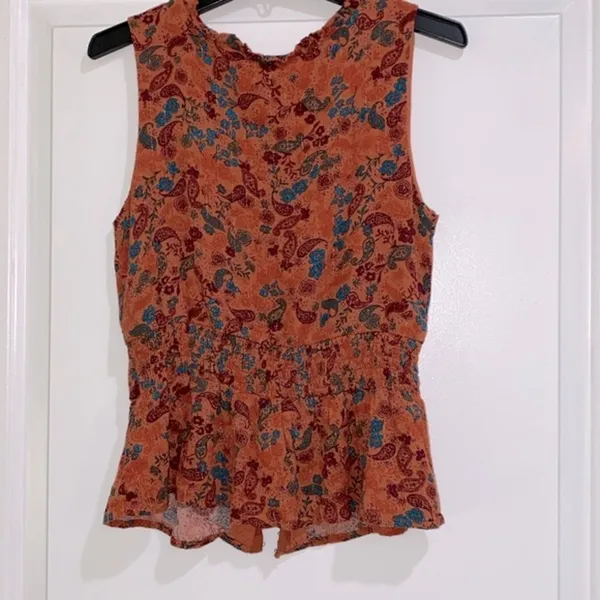 IDYLLWIND fueled by Miranda Lambert floral beacon corset boho top Xsmall - Image 6