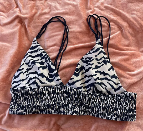 Zebra Bathing suit Top - Image 3
