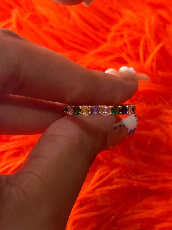 Multicolor ring Gold - Image 5