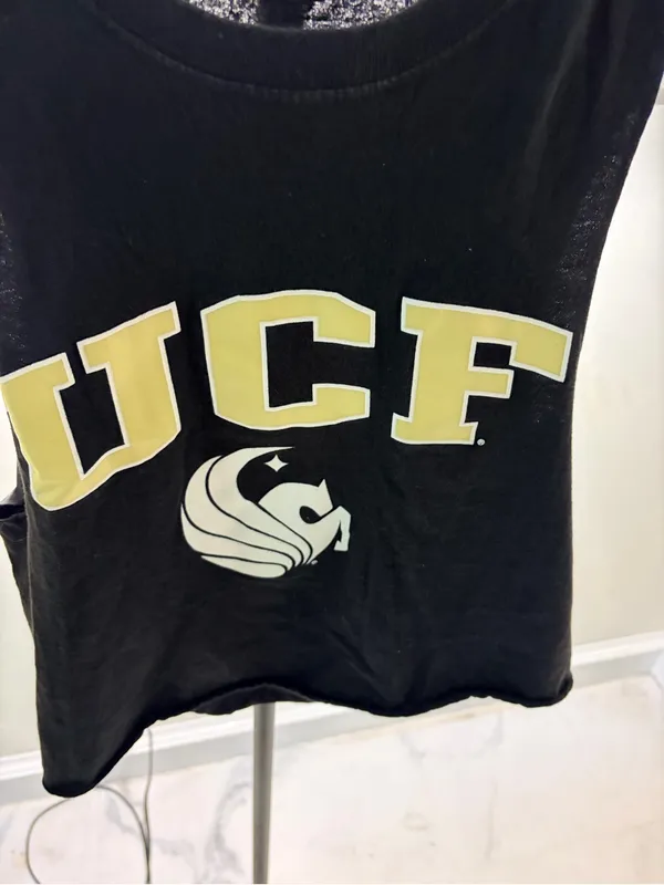 Champion Black Tank Top with Small Logo Detail - Image 2