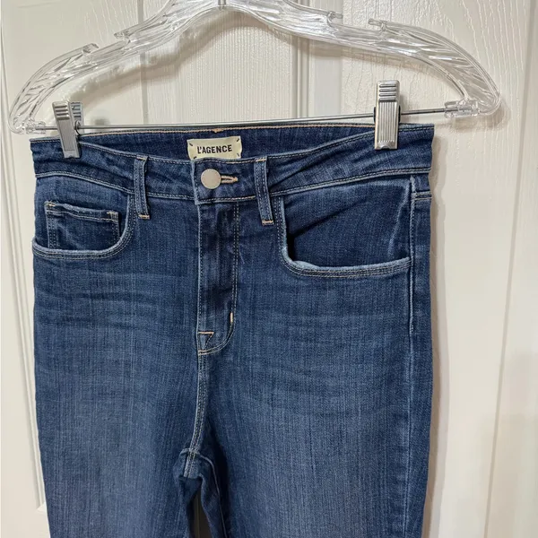 L’AGENCE distressed knee jeans size 25‎ - Image 2