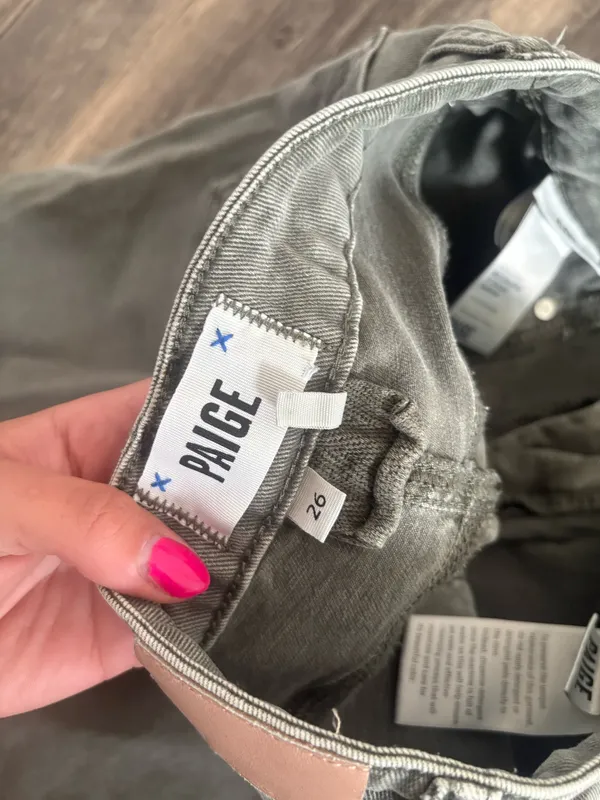 Cargo pants Green Size 26 - Image 3