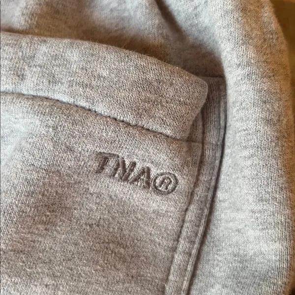 Aritzia TNA Sweatfleece Cozy Fleece Mega Fit Boyfriend XXS - Image 5