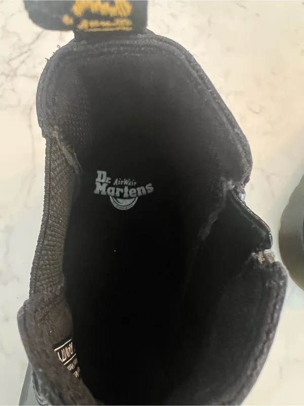 Dr. Martens 2976 Y Chelsea Boots Black Leather Side Zip Women’s US 7 EU 38 - Image 7
