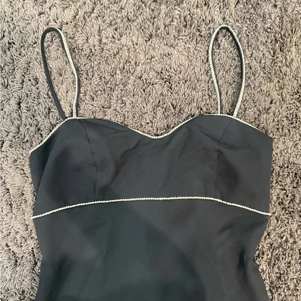 River‎ Island Black Strappy Mini Dress - Image 4