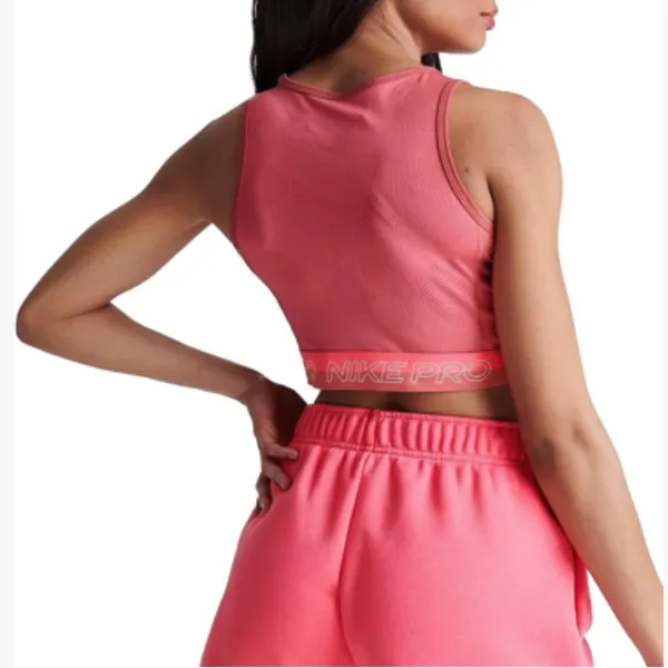NWT NIKE PRO Dri-FIT Women's Cropped Training Tank - Image 3