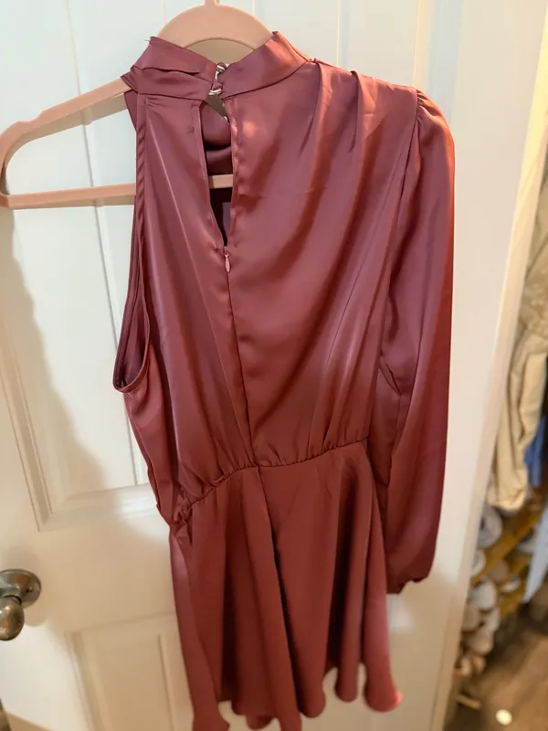 Mini Amazon Dress Formal Pink - Image 3