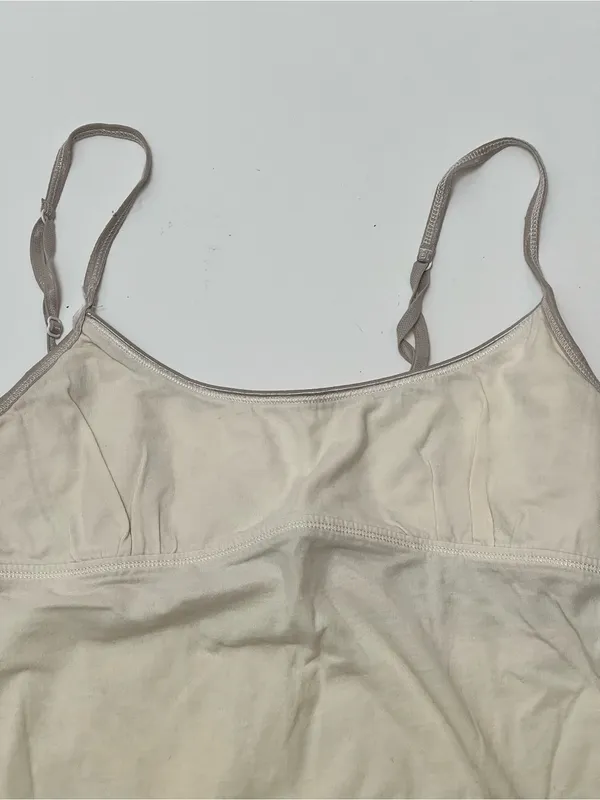 Vintage Y2K Abercrombie & Fitch Shelf Bra Cami Tank M - Image 2