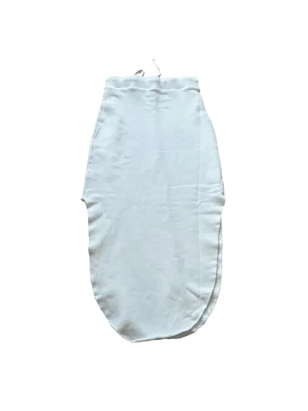 Frank & Eileen White Midi Skirt Coastal Casual Minimalist Lounge Size XS - Image 5