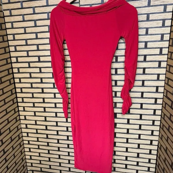 Club L Red Dress Size 2‎ - Image 2