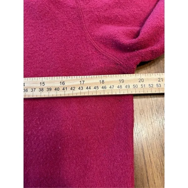 Chico's Design Red buttoned knit pockets long sleeve wool sweater Size 0 (small) - Image 6