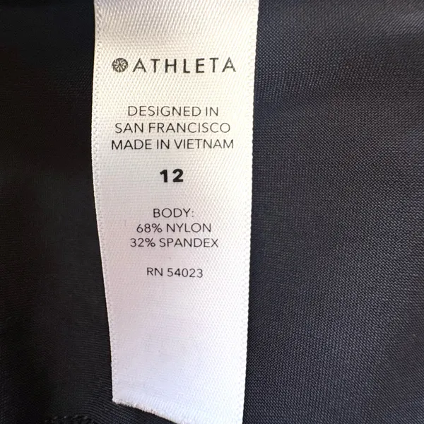 Athleta Cosmic Wide Leg Pants in Black Size 12 - Image 17