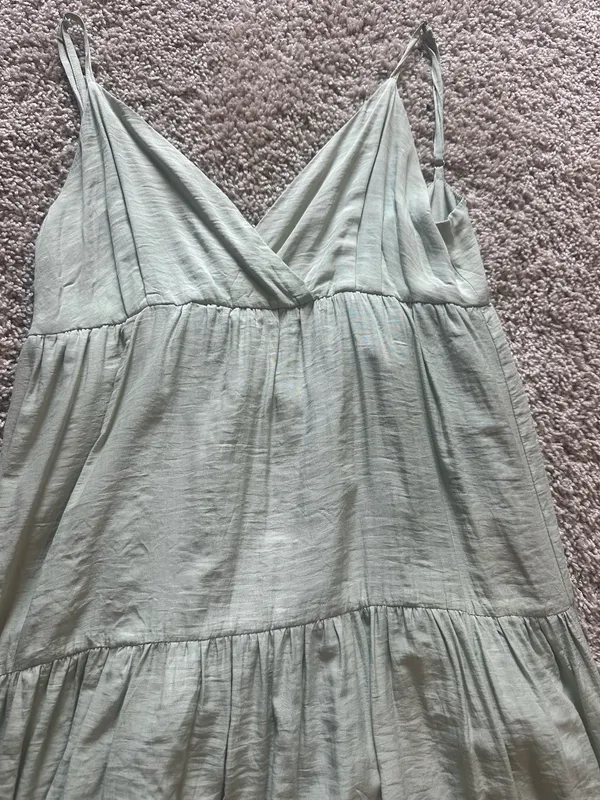 3.3 field trip sage green midi dress - Image 2