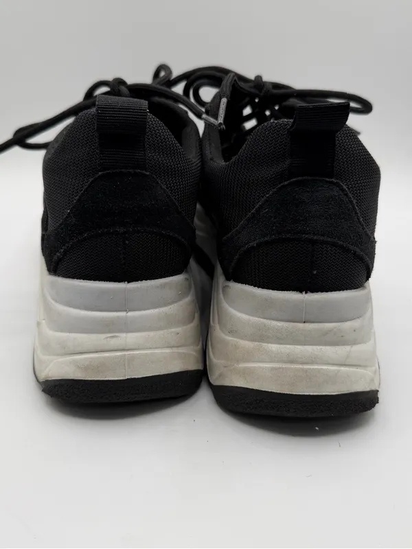 Topshop Ciara Chunky Dad Sneakers Black EU 41 Made Italy Y2K Platform - Image 4