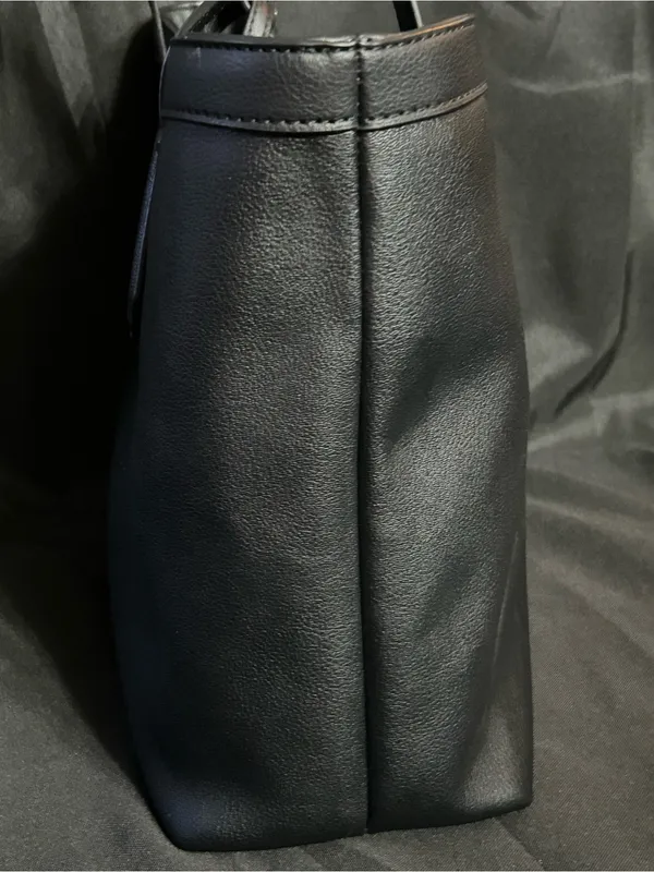 Nine West Black Tote Bag 3 PC Set NWT - Image 7