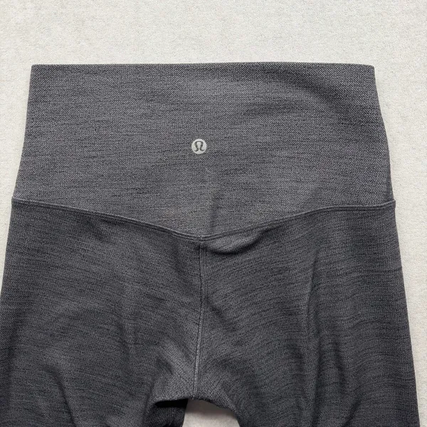 Lululemon Align Pant II 25” Women’s Size 6 Heathered Gray High Rise Yoga Legging - Image 3