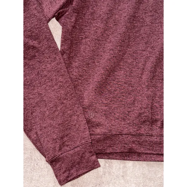Lululemon Sweater Womens Red Lead The Pack Hoodie Rulu Fabric Run size 4 - Image 3