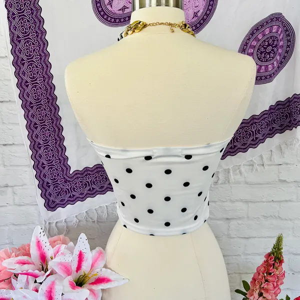 Boutique Polka For Bustier Top - Image 4
