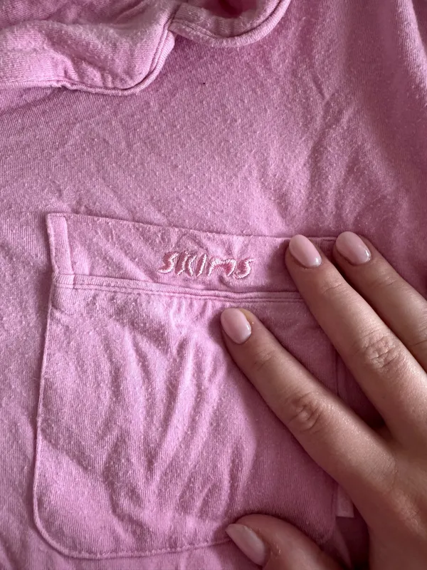 SKIMS Pajama Top Long Sleeve Button-Up - Image 2