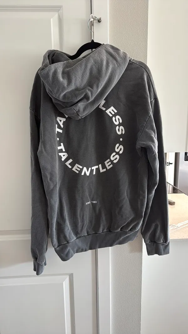 Talentless Hoodie Circle Logo - Image 4