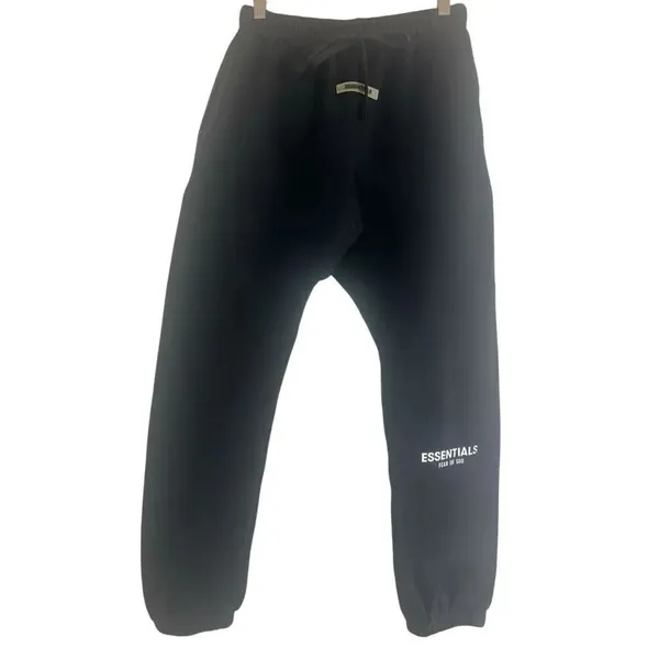 ✨Essentials Fear Of God Core Collection Black Sz Large Sweatpants✨ - Image 7