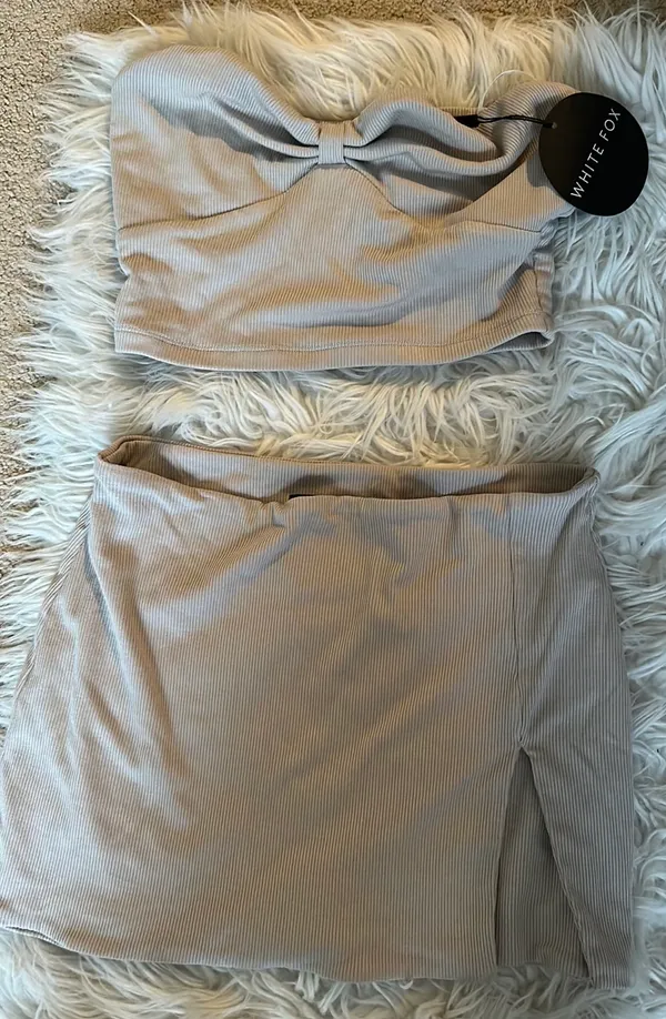 White Fox Boutique Matching Set - Image 2