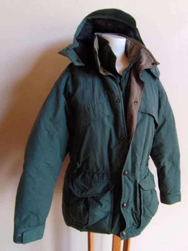 Women's Small - The North Face Goose Down Green Puffer Parka Warm Jacket - Image 2
