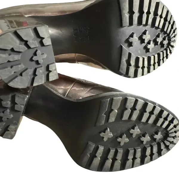 ✨ Naturalizer Dabney Heeled‎ Loafers Slip-On Lug Sole 8W ✨ - Image 5
