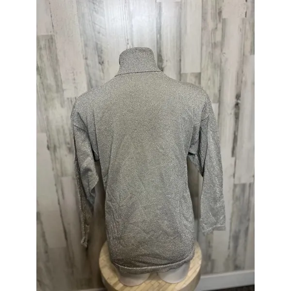 Gray turtle neck Silver Size XL - Image 2