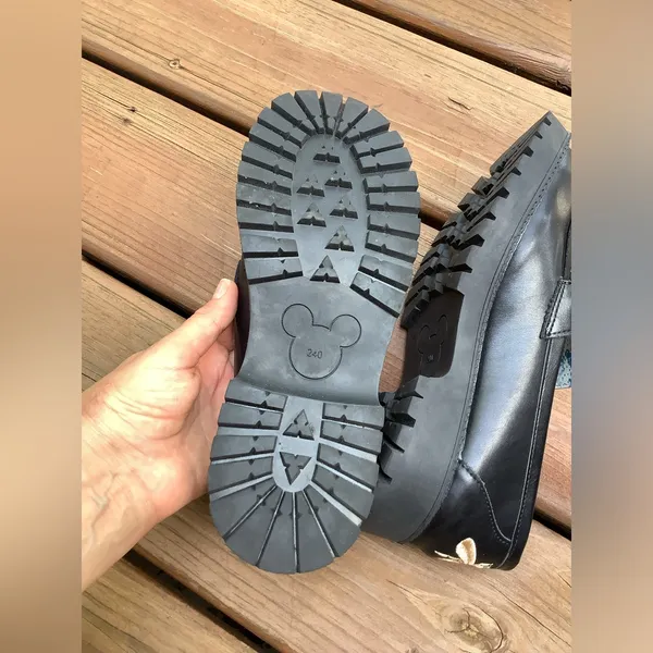 Modern chunky sole loafers 🖤🖤 Black Size 7 - Image 10