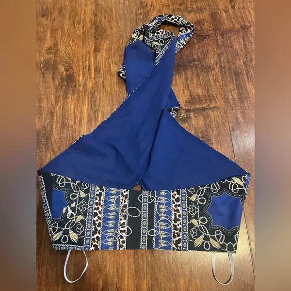 Revolve Superdown Alondra Halter Wrap Top - Image 5